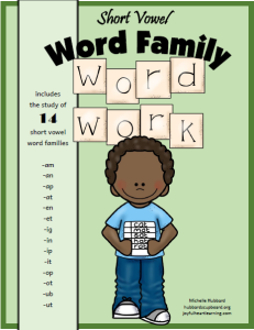 Word Family Cover new